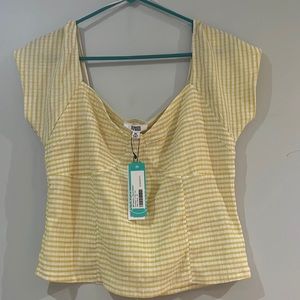 BB Dakota x Steve Madden Gingham To Me Top